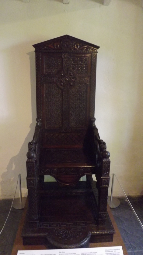 The Black Chair, made by Flemish craftsman Eugeen Vanfleteren (1880-1950)